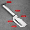 Non-slip Handle Peeler Stainless Steel Vegetable Multi-Function Fruit Potato for Pineapple Pumpkin Sugarcane Ergonomic Bottle Opener Rust-Proof