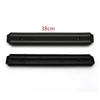 Powerful Magnetic Knife Holder Multifunctional Wall Hanging Knife Rack Strip Black Kitchen Practical Tools Organizer Punch Free