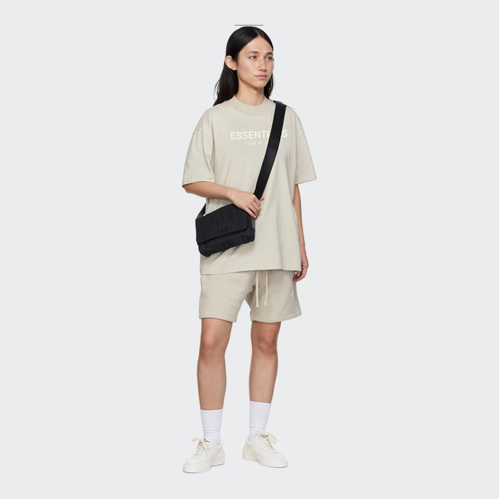 Fear Of God Essentials Innersect Exclusive FW21 3D Logo Tee Unisex Tops Greige 125BT212080F