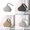 Handmade Polyester Shell Shape Party Purse With Diamond Accents For Night Out