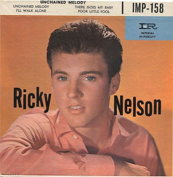 

7inch Record RICKY NELSON - Ricky Nelson (Unchained Melody) IMP158 Imperial 1958 US Rock Used