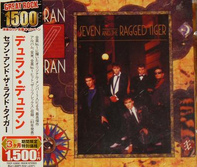 CD DURAN - Seven and Ragged Tiger TOCP53850 EMI 2006 Japan Rock Used