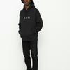 Nike Sb Letter Print Pattern Hooded Drawstring Long Sleeve American Sweatshirt Men Sweatshirt Black DH4683-010