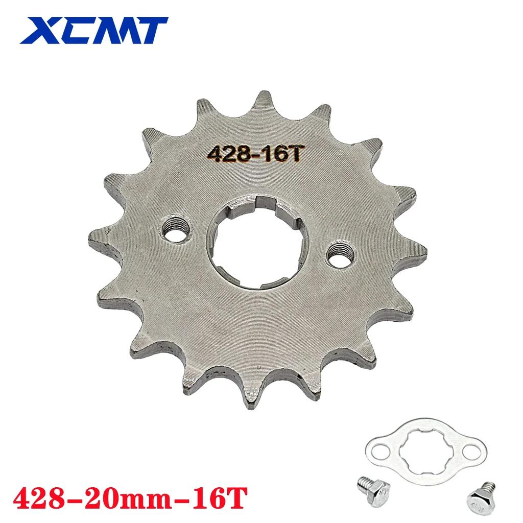 428# 20mm 10T-19T Vorderritzel für BSE SSR SDG KAYO Dirt Pit Bike ATV Quad Go-Kart Moped Buggy Roller Motorrad