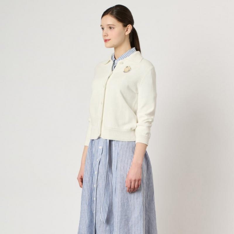 Bcbg Wappen Collar Knit Cardigan B4m3k101