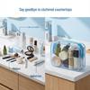 In-Stock Transparent PVC Makeup Tote: Dustproof, Portable Zipper Bag for Travel Toiletries & Daily Essentials
