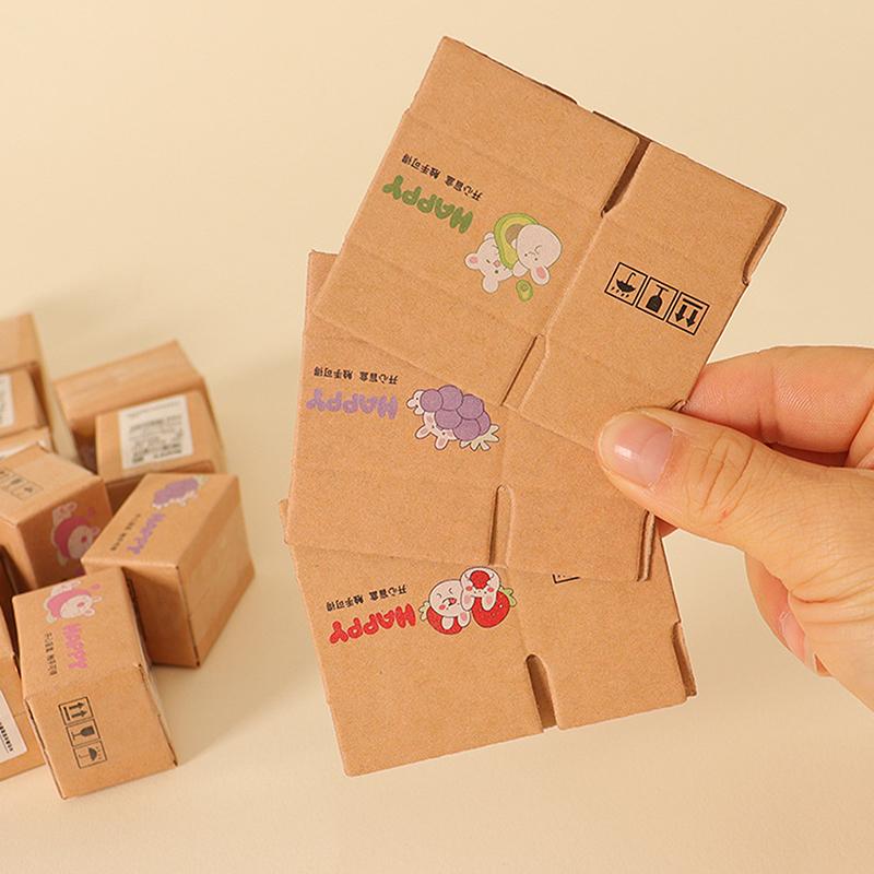Miniature Creative Mini Express Box Surprise Blind Box Resin Ornaments Trendy Toys