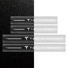 4Pcs Car Threshold Protector Transparent Decorative 3D Sticker For Tesla Model 3 Model S Model X Model Y Roadster Bonina Coil