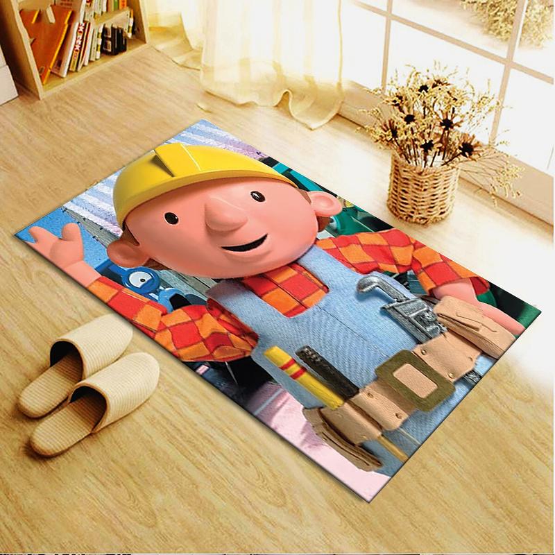 2025 New Bob The Builder Carpet Rug for Living Room Bedroom Home Sofa Decoration,Kids play Non-slip Floor Mat12