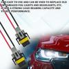 H8 H9 H11 Fog Light Wiring Harness Connector Plug Kit, Fog Light Connector Plug H11 Pigtail Connectors Sockets Adapter, Pigtail Adapter Plug with