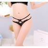 Sexy T-pants Women's Transparent Seduction Lace Low-rise Women's Panties Sexy Breathable Elastic Thong Tback2040