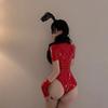 Open High Stretch Bright Patent Leather Sexy Underwear Dance Nightclub Bodysuit Female Tight Erotic Lingerie Role Play