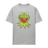 The Muppets Womens/Ladies Kermit Head Heather T-Shirt