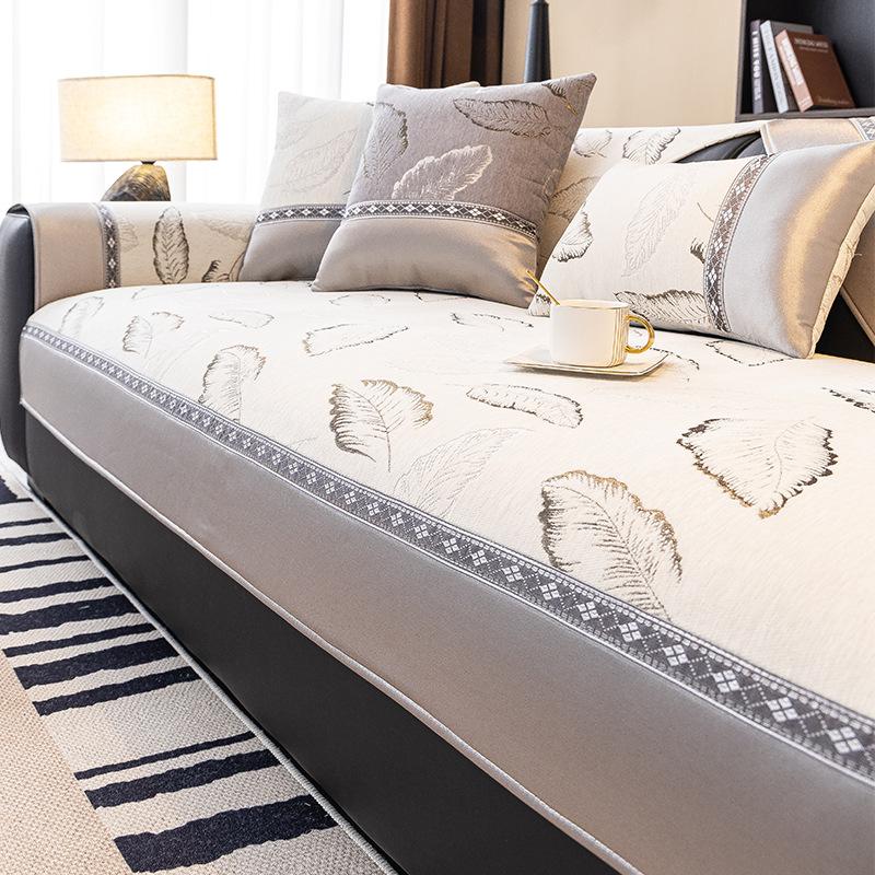 Modern Simple And High-End Chenille Sofa Cushion New Four-Season Universal Sofa Cover Cushion Cross-Border