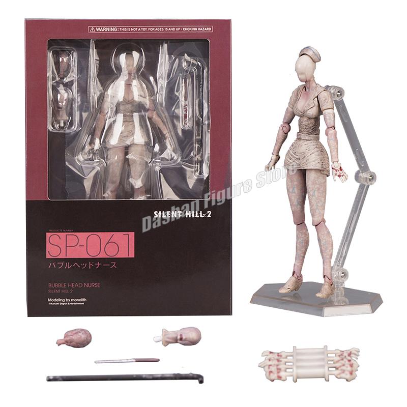 15cm Figma Sp-061 Silent Hill 2 Figure Bubble Head Nurse Action Figures PVC Movable Limited Edition Collection Model Toys Gifts