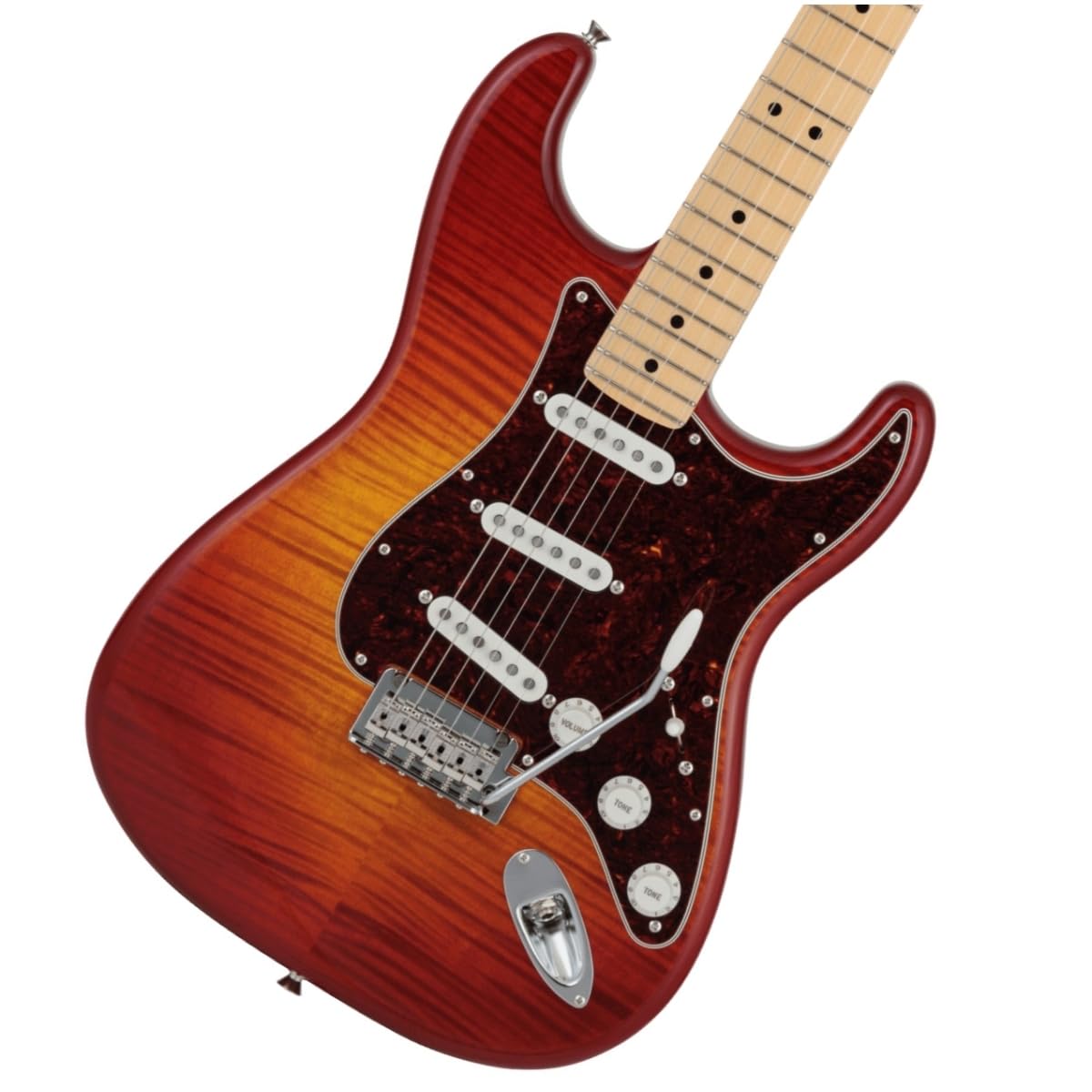 

Fender 2024 Collection Made in Japan Hybrid II Stratocaster Maple Fingerboard Flame Sunset Orange Transparent Fender / [Limited Model]