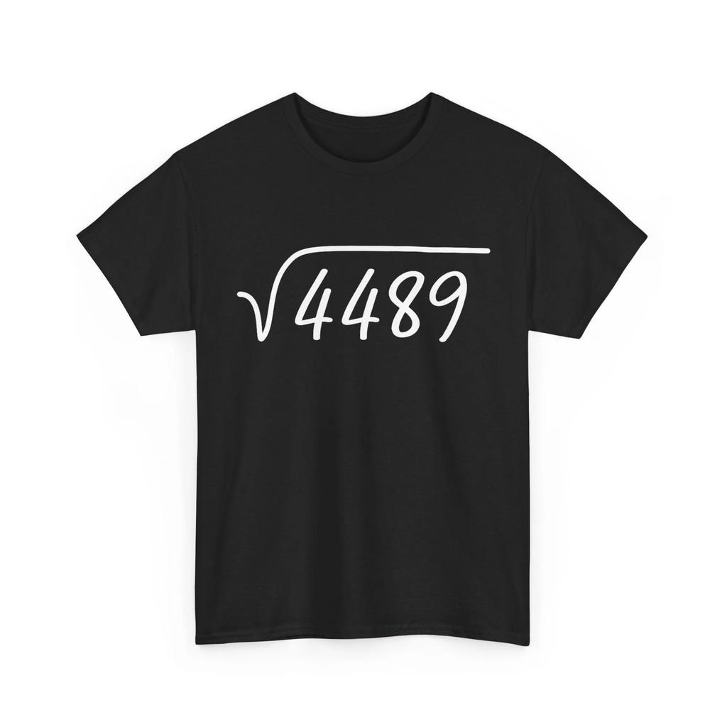 67 Meme Square Root 4489 Teen Six Seven Slang Math Teacher T-Shirt