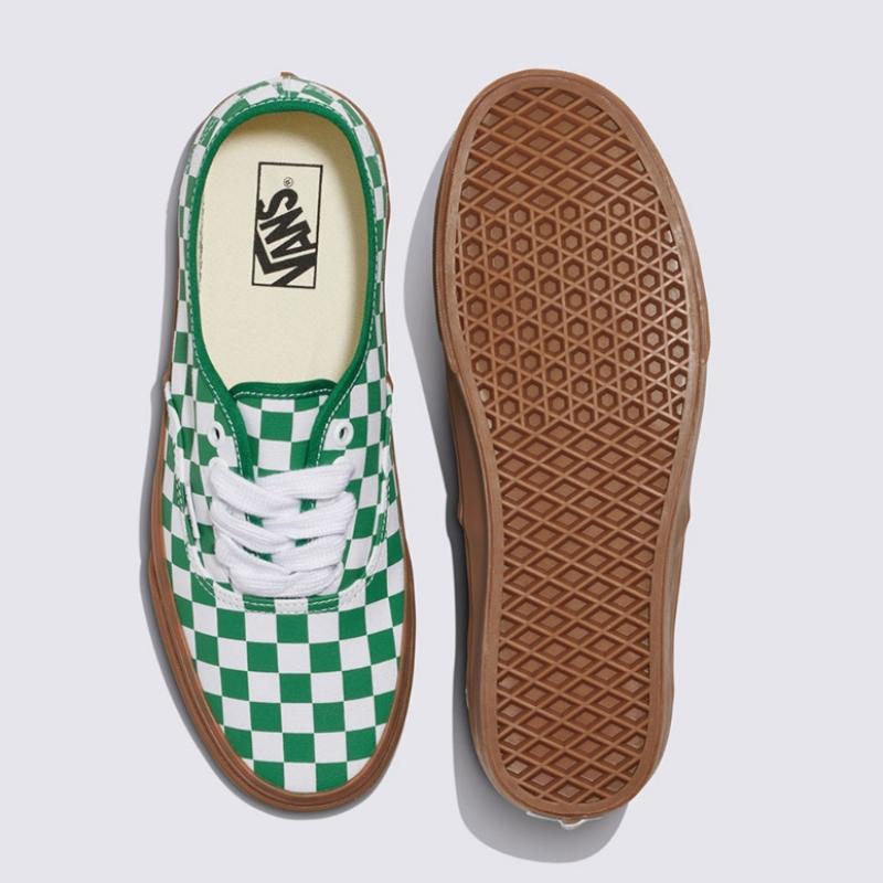 Vans Authentic   Fat Race Checker Green Vn000crtcx21