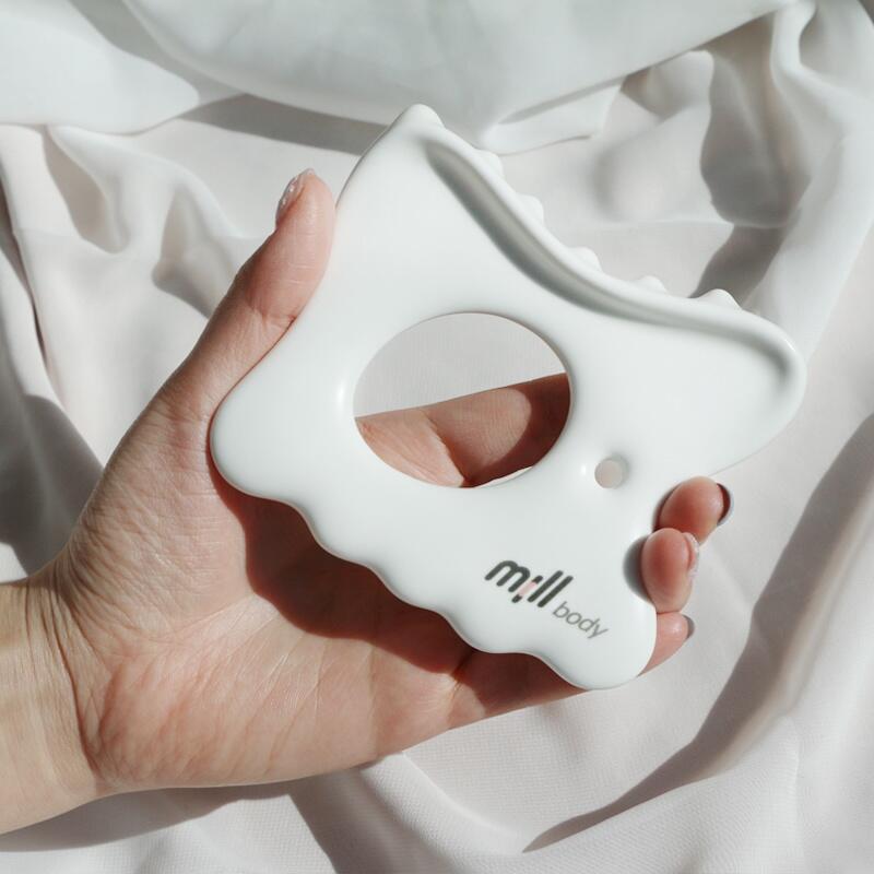 Porcelain Body Guasha Tool Genuine Milbody Ceramic Massager