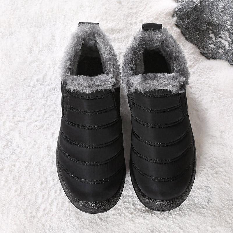 Pánské tenisky Teplé zimní tenisky s kožešinou Boty Pánské ležérní tenisky Nazouvací Zimní boty pro muže Mokasíny Ležérní boty