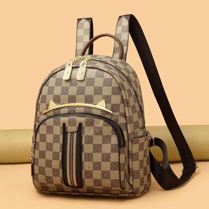 Nowa torba dla kobiet w średnim wieku, wielowarstwowy plecak o dużej pojemności, wysokiej jakości, codzienny plecak