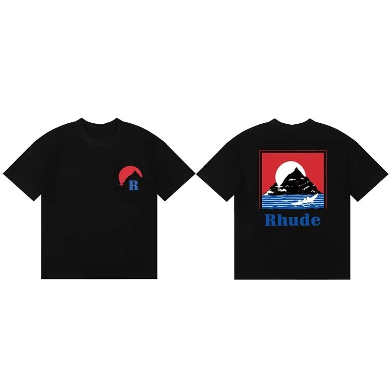 Retro Black White Cigarette Box Logo Luxury Street Fashion Brand T-Shirt Cotton Graphic Tee Unisex Unisex Summer Streetwear