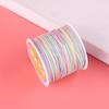Boting 30m Multicolor Jade Thread: 5-Color DIY Gradient Jewelry & Braiding Cord