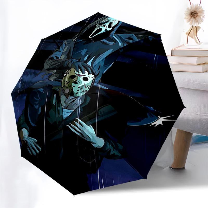 

1pc Haikyuu! Characters Automatic Opening Folding Umbrella with 3-Fold Design, Iron Frame, Outdoor Use, Festival Gift, Suitable for Fans, Travel, Dail