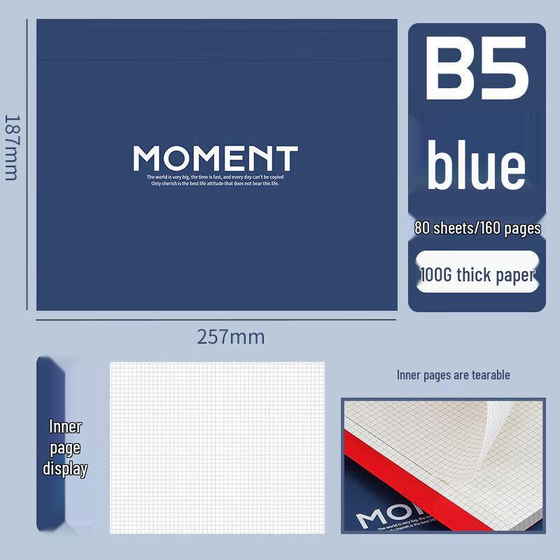 Zuolanzhe B5 Study & Planner Notebooks