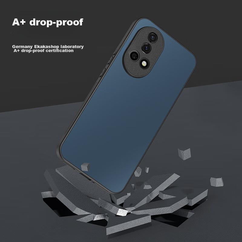 Phone Case for Huawei Nova 12, Protective Cover for Huawei Nova 13, Frosted Full Coverage Ultra-Thin Shockproof Anti-Fingerprint Case - Graphite Black