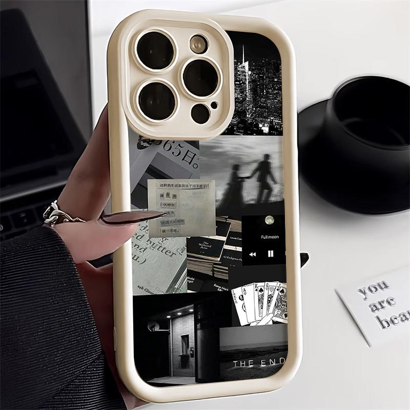 Soft Candy Silicone Phone Case For iPhone 15 Pro Case for iPhone 11 13 12 14 Pro Max XR XS 7 8 SE 3 2 Fashion Trend Soft Shockproof Phone Bumper Cover