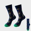 7 Pairs New Arrival Autumn Winter Women Socks Cotton Long Christmas Socks Casual Men's Socks Santa Claus Christmas Gift 36-45