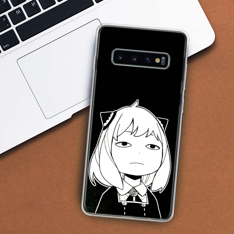 SPY×FAMILY Anya Baby Phone Case For Samsung Galaxy S10 Plus S20 FE S21 S22 Ultra S10E S9 S8 + S6 S7 Edge Lite Shell Coque