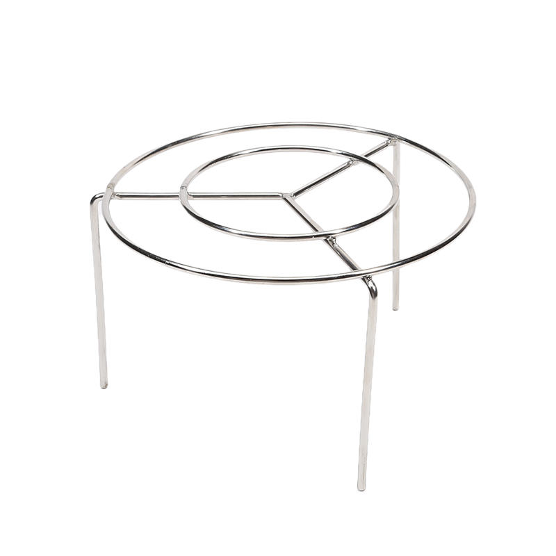Kitchen Vertical Skewers Holder Round Air Fryer Grill Rack Detachable Grill Kebab Rack with Steel Sticks