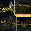 Solar Ground Lamp Three-headed - Led Lamp Outdoor Garden Garden Decoration LED Lamp