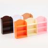 2pcs Plastic Supermarket Display Shelf  Miniature Furniture Accessories