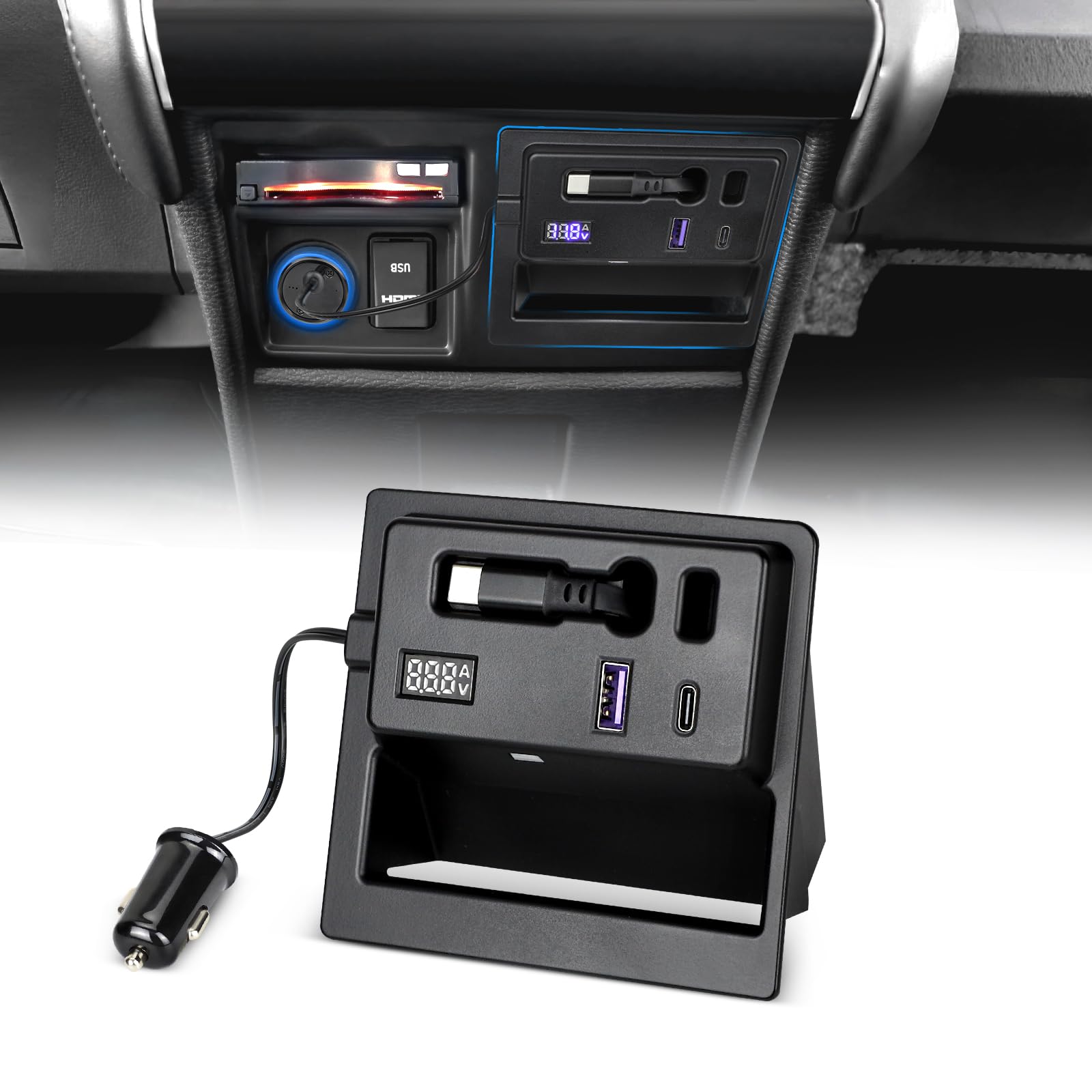 

OPPLIGHT Delica D5 Аксессуар Расширение Блок Питания, Delica D5, Поздняя Фаза, CV1W, CV2W, For Delica D5 only чёрный