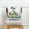 Home Sofa Office Cushion Pillowcase  Summer Vacation Alphabet Printed