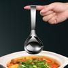 1PC Spoon Stainless Steel Deepened Spoon Household Soup with Hook Porridge Large Tableware Household Goods