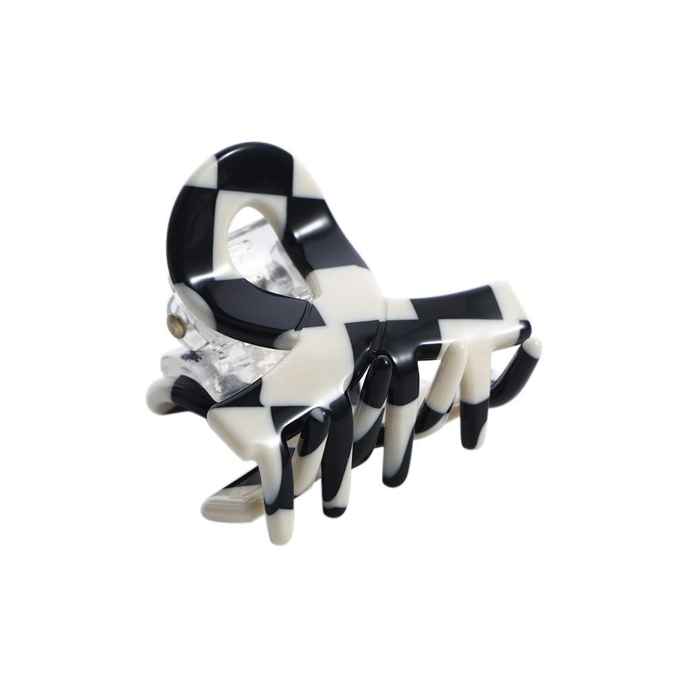 Child Hairpin Printing Hair Catch Clip Checkerboard Small Hair Claw Women Hair Accessories Cute Hairpin Korean Style Barrette