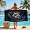 Telo da Spiaggia Asciugatura Rapida Manchester United FC Stampa Microfibra Assorbente Portatile da Viaggio per Nuoto