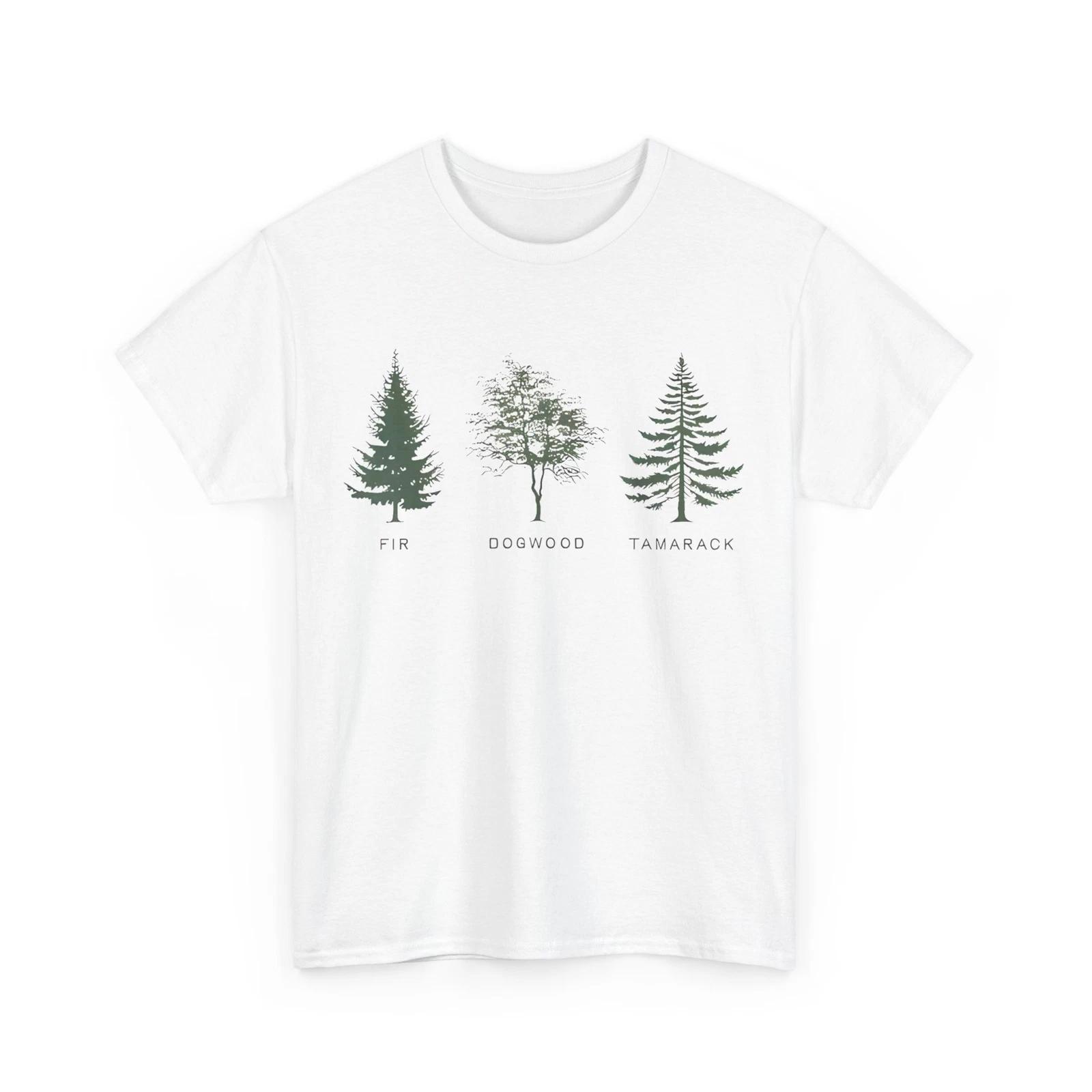 Fir Dogwood Tamarack National Park Women Men Vintage Shirt S