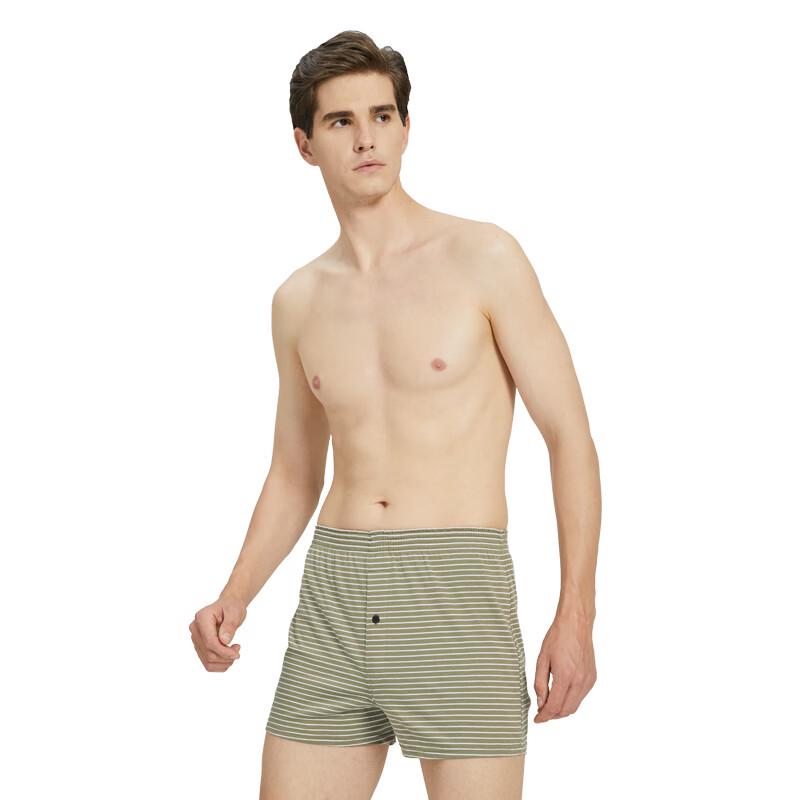 BXMAN Men's Loose-Fit Cotton Boxer Briefs 3-Pack