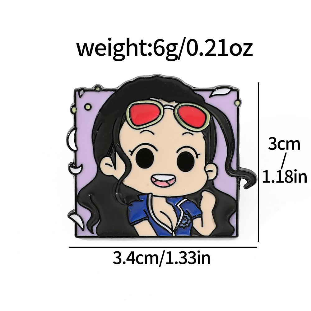 Cartoon Pin Jewelry Brooch Backpack Water Bath Jewelry Alloy Brooch