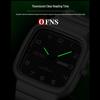 Oufanni Men's Dual Calendar Luminous Sports Watch - Fashionable Quartz Square Watch for Students