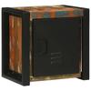 Bathroom Cabinet with Shelf Brown Solid Reclaimed Wood