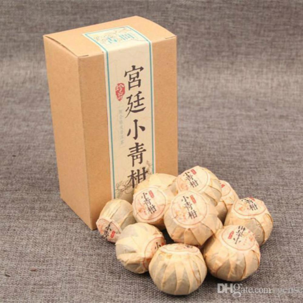 100g Yunnan Puerh Tea Xinhui Orange Ripe Pu Er Citrus Flavor