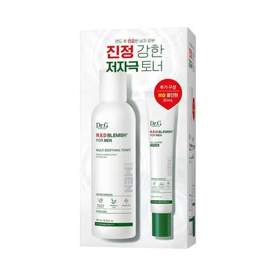 Red Blemish For Men Multi-Beruhigendes Gesichtswasser, 200 ml (+All-In-One-Creme 30 ml)