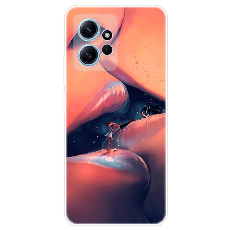 Per Xiaomi Redmi Note 12 Note12 4G Custodia morbida in silicone Cover posteriore Cartoon Phone Case Diversificazione
