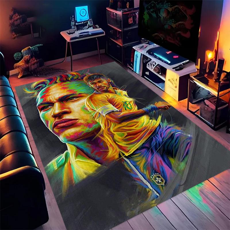 Vibrant Colors Victory carpet Living room and bedroom mats Suitable for all seasons Bathroom mat Room Art